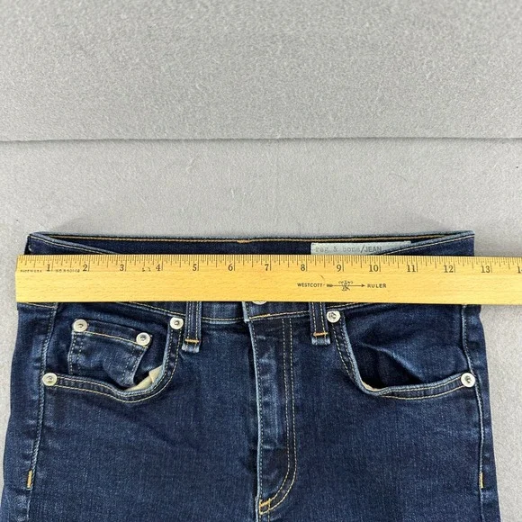 Rag & Bone Justine Skinny Jeans Dark Wash Denim Classic Size‎ 26 - Picture 7 of 10